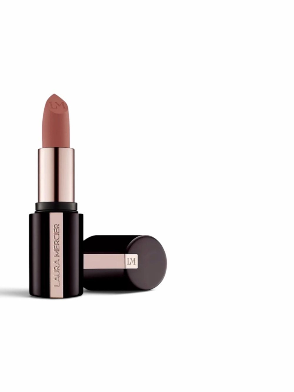 laura mercier in 610 Satin Mauve Nude Lipstick